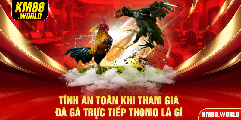 Tính an toàn khi tham gia đá gà trực tiếp Thomo là gì