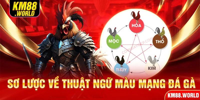 Sơ lược về thuật ngữ màu mạng đá gà