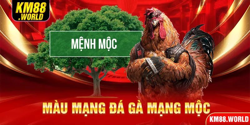 Màu mạng đá gà Mạng Mộc