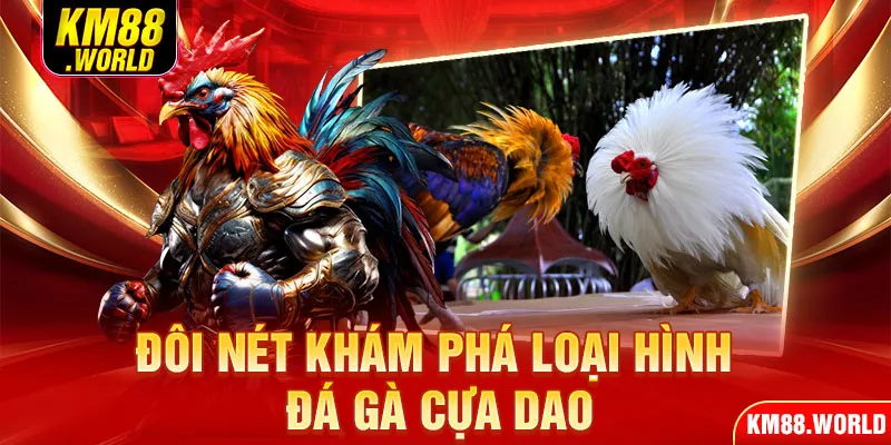 Đôi nét khám phá loại hình đá gà cựa dao