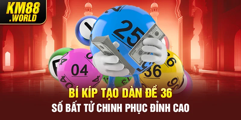 Bí kíp tạo dàn đề 36 số bất tử chinh phục đỉnh cao